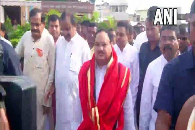 JP Nadda kickstarts two-day visit to Odisha with prayers at Shree Jagannatha Temple in Puri