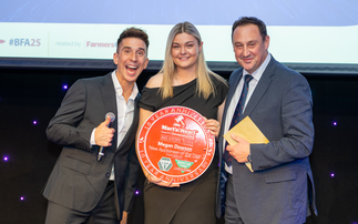 Megan Dowson wins Mart's the Heart New Auctioneer Award