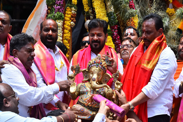 Telangana govt providing free power supply to Ganesh Pandals: CM Revanth Reddy