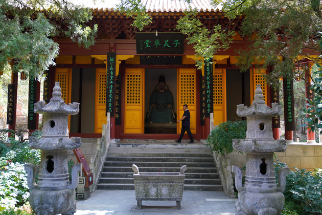 CHINA-GANSU-CHENGXIAN COUNTY-MEMORIAL SITE OF ANCIENT CHINESE POET DU FU (CN)