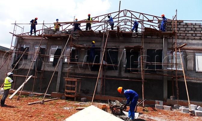 Inside the construction of sh6.4b Busoga institute Inside the construction of sh6.4b Busoga institute