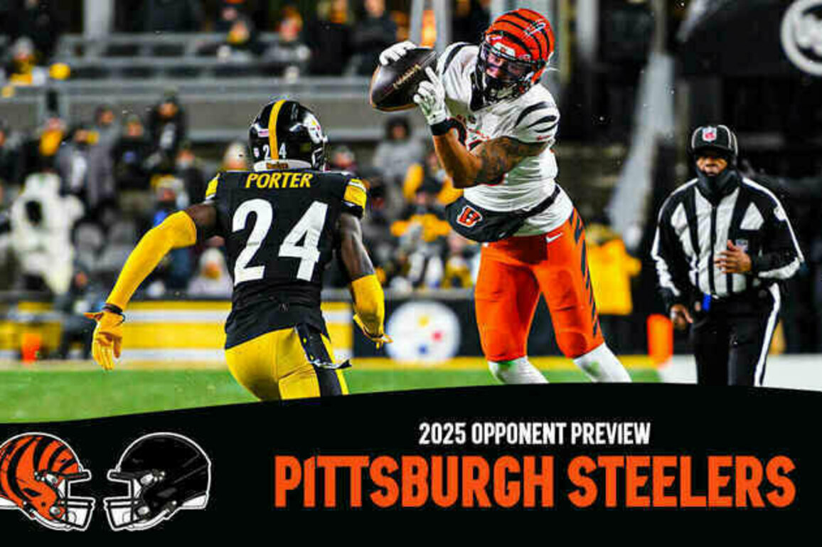 Bengals 2025 Opponent Preview: Pittsburgh Steelers