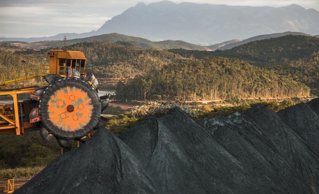 Operação de minério de ferro da Vale em MG