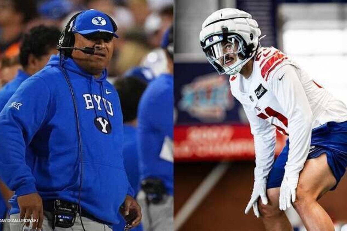 BYU's Kalani Sitake: Jack Kelly is 'perfect fit' for Giants