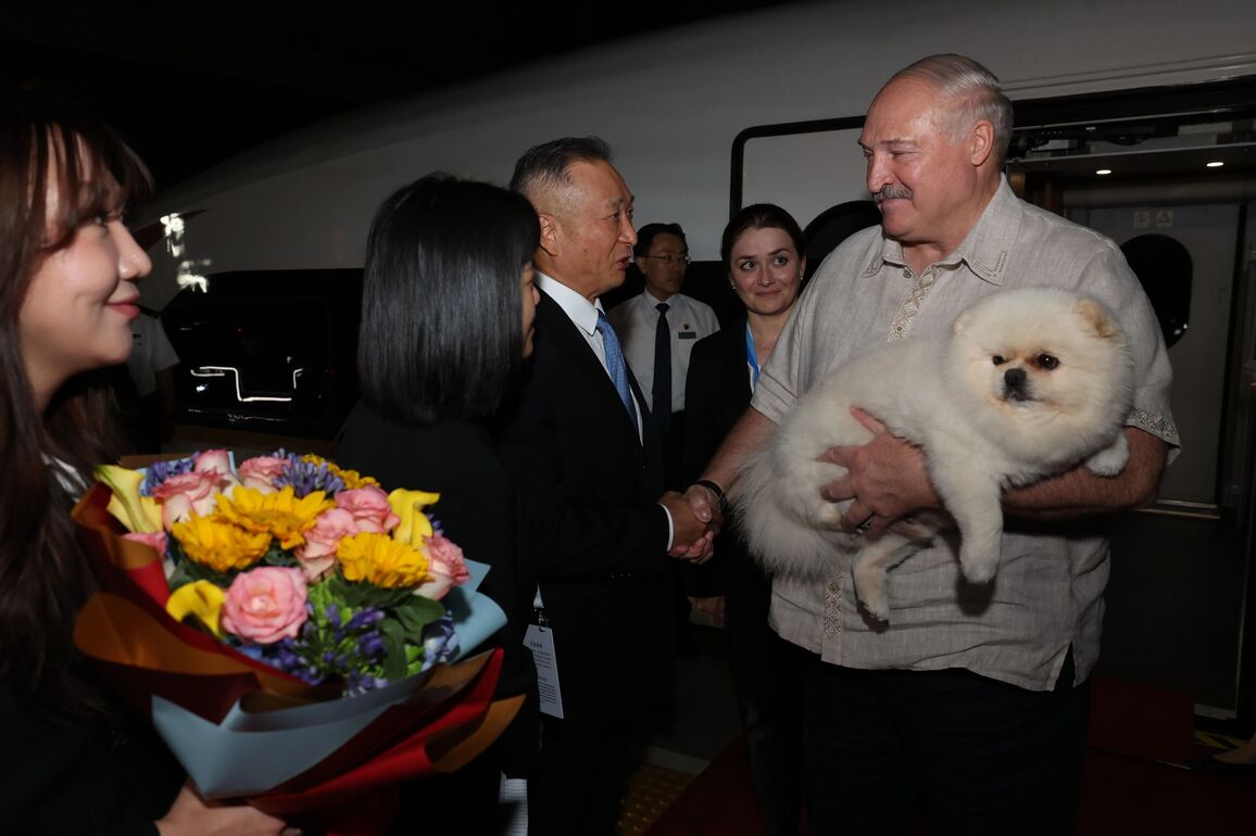 CHINA-BEIJING-BELARUSIAN PRESIDENT-ARRIVAL (CN)