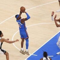 Shai Gilgeous-Alexander, Thunder get past Spurs, level series 1-1