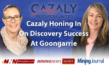 Cazaly honing in on discovery success at Goongarrie