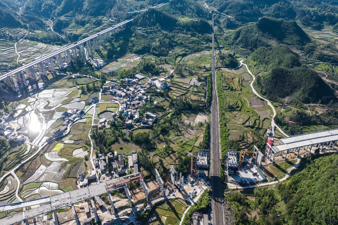 (GloriousGuizhou)CHINA-GUIZHOU-GUIYANG-PINGTANG EXPRESSWAY-CONSTRUCTION (CN)