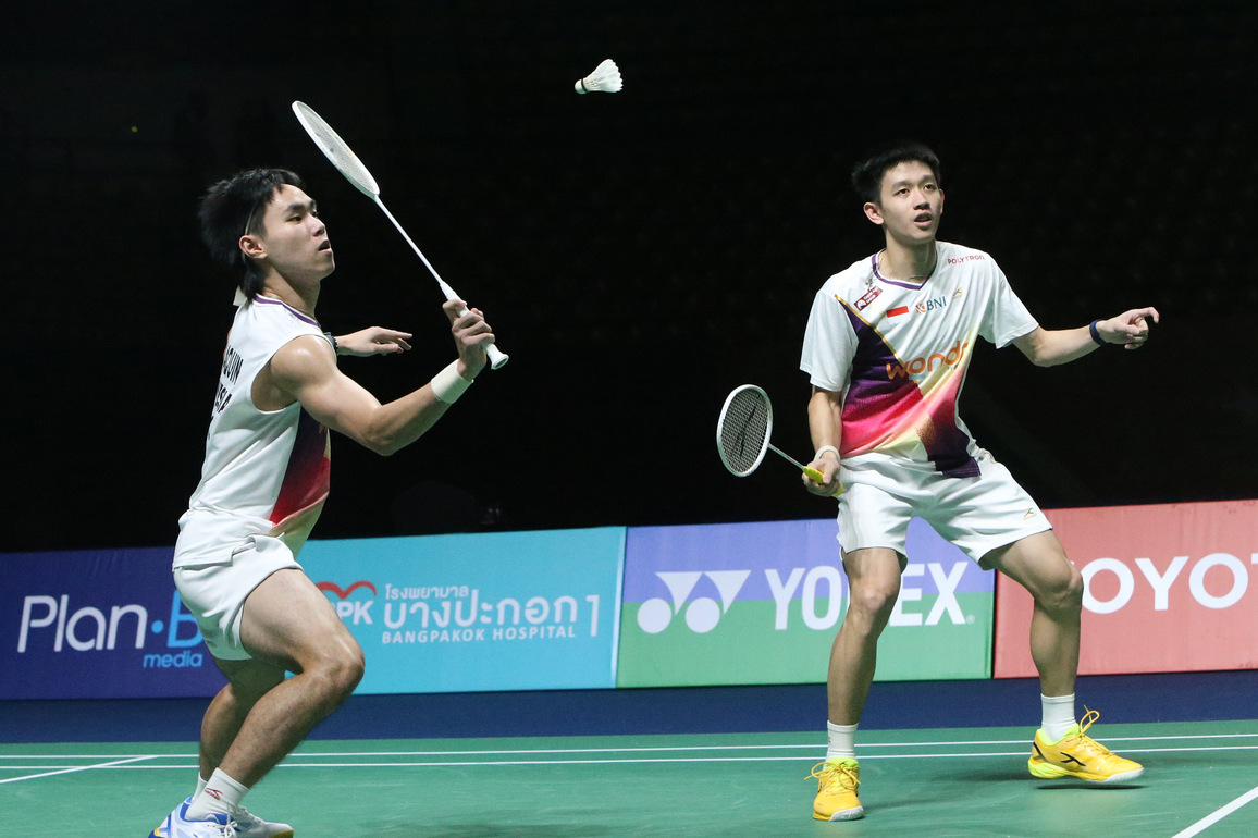 (SP)THAILAND-BANGKOK-BADMINTON-THAILAND MASTERS 2026-MEN'S DOUBLES-SEMIFINALS