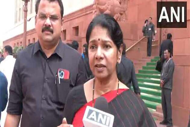 DMK MP Kanimozhi demands apology for Dharmendra Pradhan's "abusive" remarks in Lok Sabha