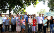 Grupo que participou da recuperação da nascente do córrego Barroquinha em Vazante (MG).
