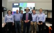  Minister for Agriculture, Adam Marshall (centre) at the opening of a new state co-ordination centre. Image courtesy NSW DPI.