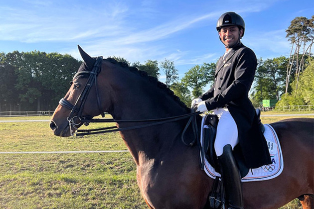 Strong performance by Anush Agarwalla at CDI 3* Lier: Scores 67.196% in first international show with Etro