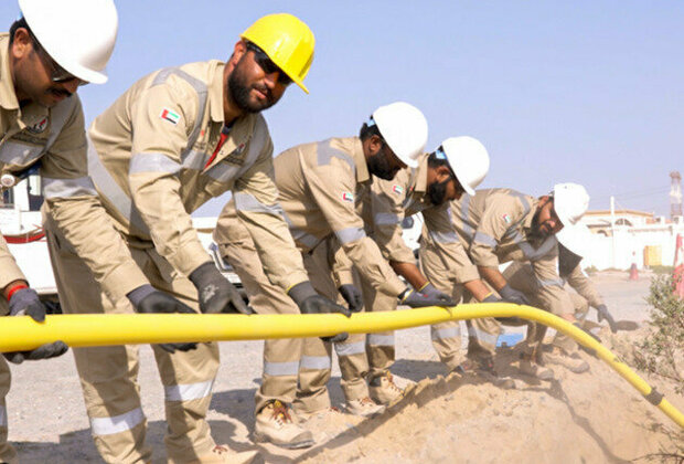 SEWA completes 72% of natural gas network project in Umm Funin