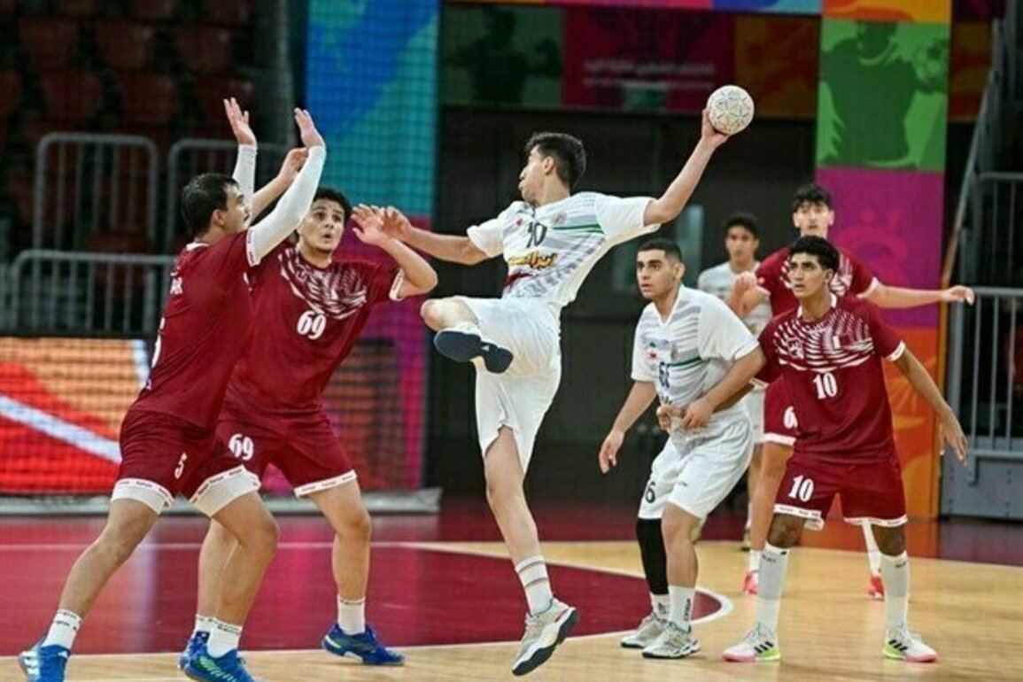 Iran Earns Second Win at 2025 Asian Mens U-17 Handball Championship