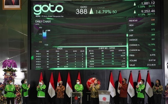 Indonesia's GoTo raises $1.1b, gains 13% on debut
