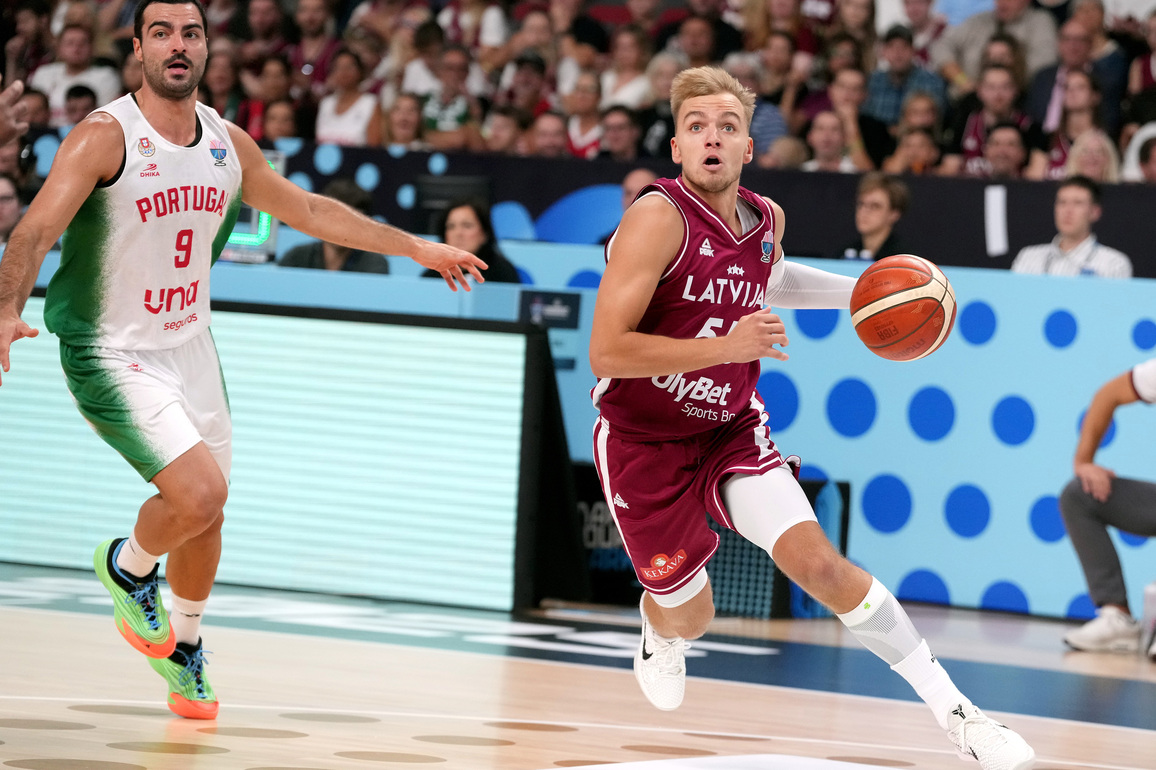 (SP)LATVIA-RIGA-BASKETBALL-FIBA-EUROBASKET-LAV VS POR