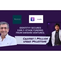 Identityy Secures Early-Stage Funding from Swishin Ventures; Crosses 1 Million Users Milestone