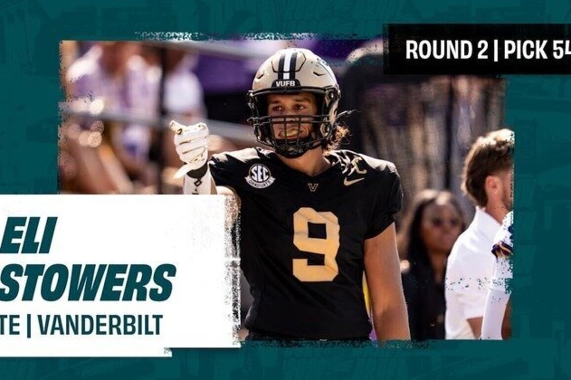 Eagles draft TE Eli Stowers No. 54 overall