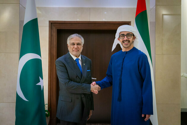 Abdullah bin Zayed, Pakistani Deputy Prime Minister discuss latest regional, international developments