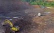 GoldStone’s Homase pit, pictured in 2002 being mined by Ashanti Goldfields