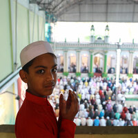 Nepal: Hundreds gather for mass prayer in mosque to mark Eid-ul-Fitr