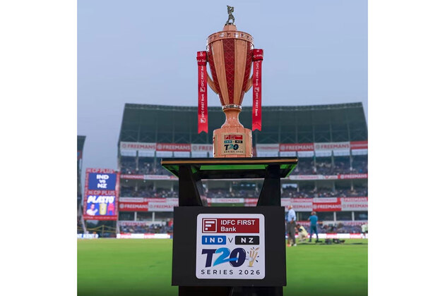 Not Just Another Cup: The India vs New Zealand T20I Series Trophy