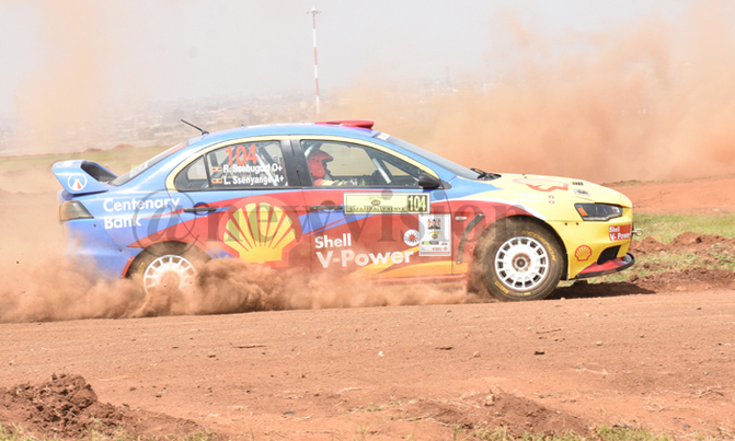 Driver Ssebuguzi needs 140 points to win rally title Driver Ssebuguzi needs 140 points to win rally title