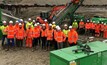  BAM Infra Foundationworks receiving its new HBR 610 drill rig from Hütte Bohrtechnik at the Terneuzen job site in the Netherlands