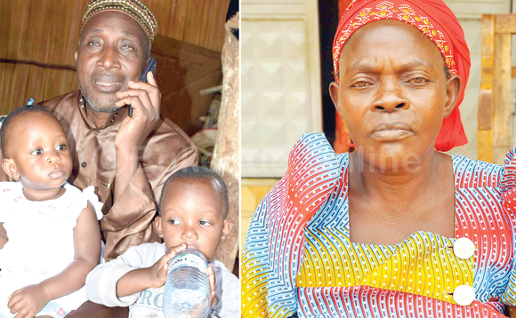 Kawooya (taata wa Kirumira) n’abamu ku baana be baakakasizza. Ku ddyo, Najjingo (ssenga wa Kirumira), omu ku bakebera abaana. Kawooya (taata wa Kirumira) n’abamu ku baana be baakakasizza. Ku ddyo, Najjingo (ssenga wa Kirumira), omu ku bakebera abaana.