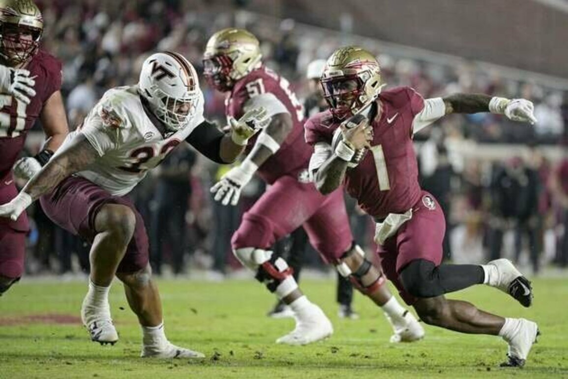 Thomas Castellanos pilots Florida State past Virginia Tech