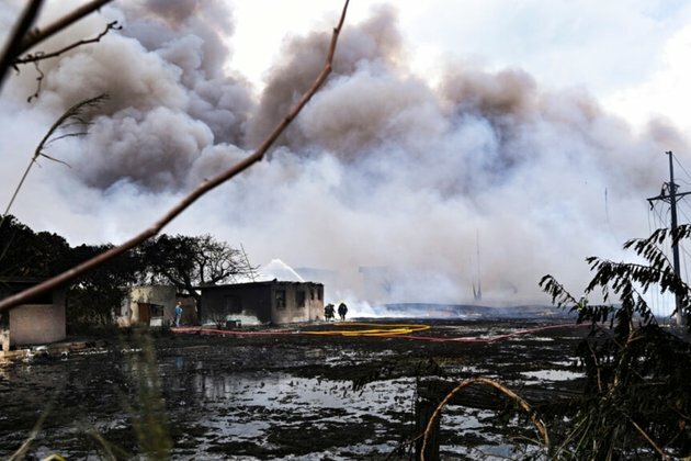 Raging Fire Consumes 4th Tank at Cuba Oil Storage Facility