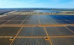 AGL’s Nyngan solar farm. Image provided by AGL.