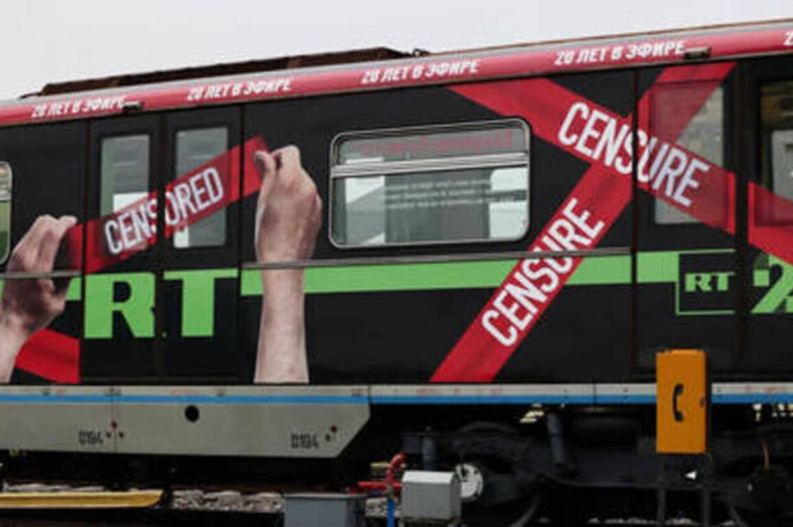 RT LAUNCHES "PROPAGANDA TRAIN" ON THE MOSCOW METRO