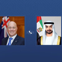 UAE President and New Zealand Prime Minister discuss ties and regional developments in phone call