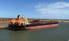  The bulk carrier HL Green received a special greeting when it arrived on its maiden voyage to Port Hedland in January.