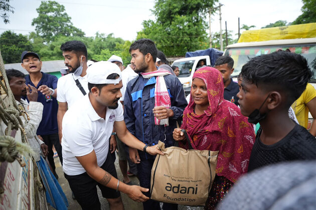 Gautam Adani's Rs 11 crore contribution bolsters Assam flood relief; Adani Foundation also reaches 8,000 families across Upper Assam