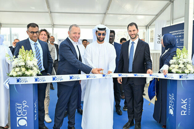 Saqr bin Saud inaugurates UAE's first carbon capture plant
