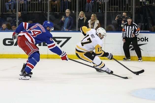 Rangers come back to beat Penguins in shootout