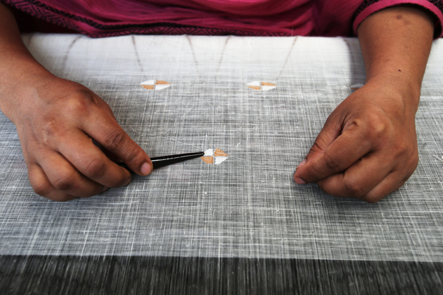BANGLADESH-DHAKA-MUSLIN FABRIC