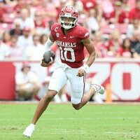 Taylen Green throws career-high 6 TDs as Arkansas blows out Alabama A&M
