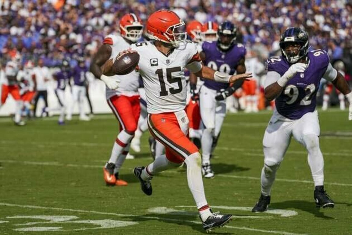 Browns not considering QB change despite Joe Flacco's struggles