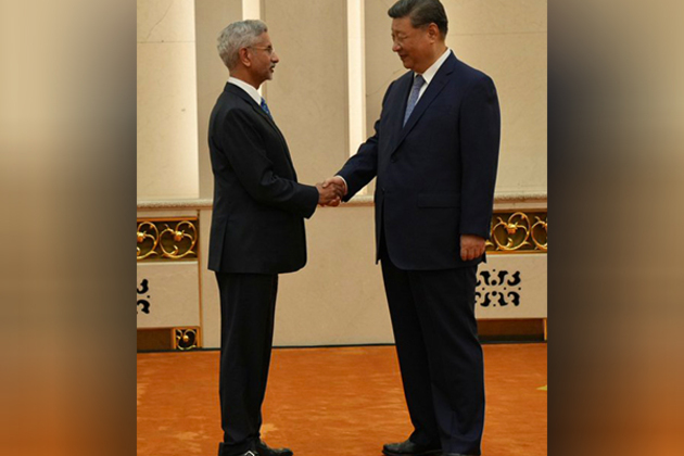 EAM Jaishankar meets Chinese President Xi Jinping, apprises him of recent development in bilateral ties