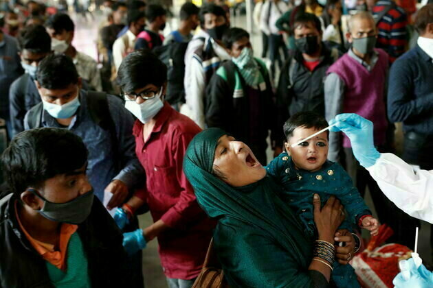 India reports 268,833 new COVID-19 infections, 402 deaths in past 24 hours