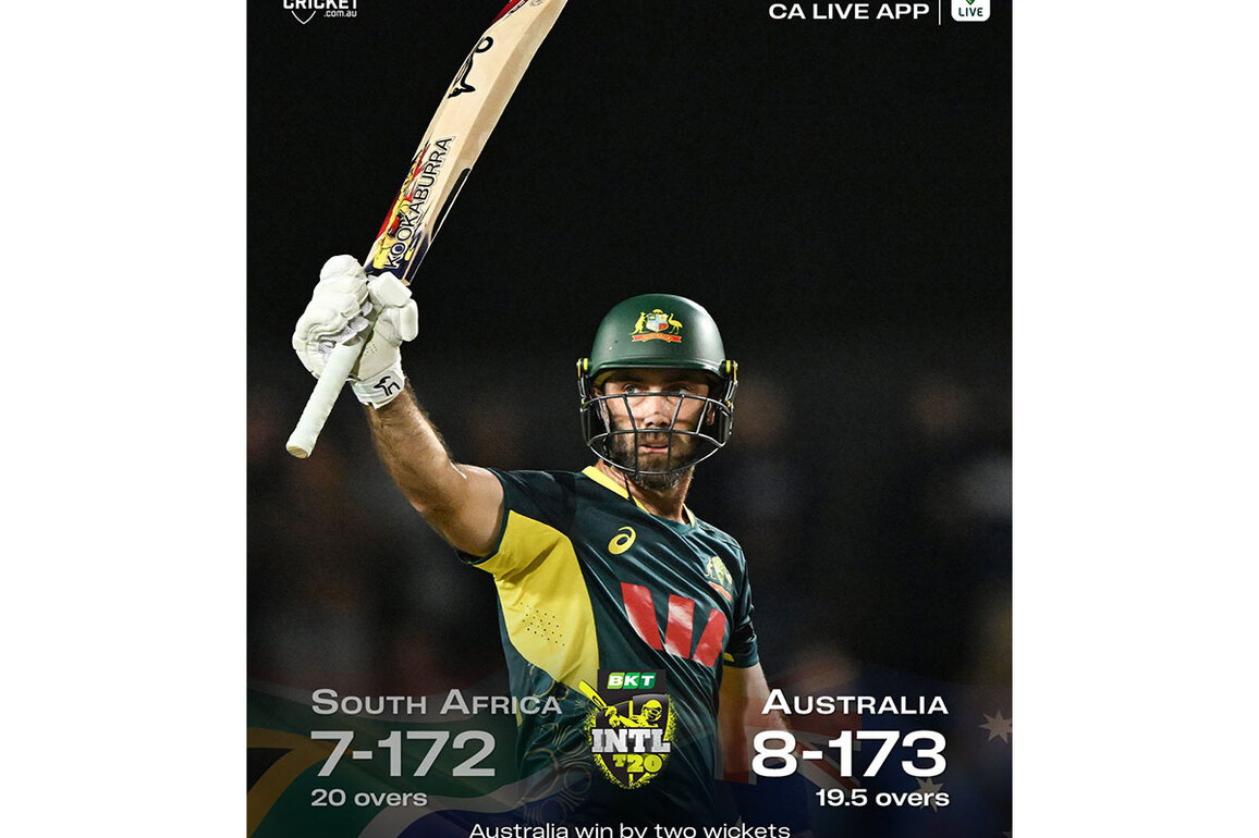 3rd T20I: Maxwell, Marsh fifties help Australia beat South Africa