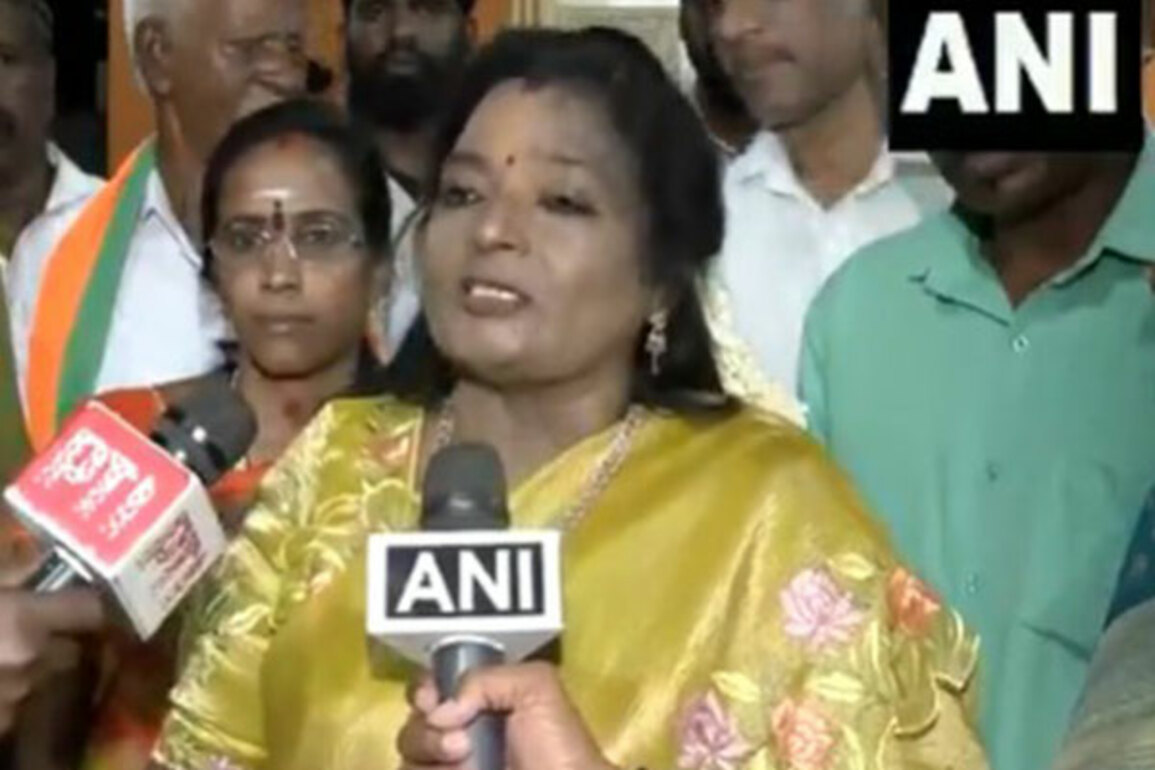 BJP's Soundararajan questions DMK, "Why not take money from minority institutions?"