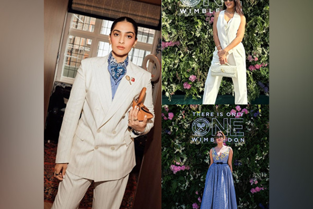 From Sonam Kapoor's classy pantsuit to Jaqueline Fernandez's stylish blazer vest, Indian celebs served fashion at Wimbledon 2025