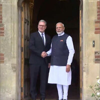 PM Modi meets UK counterpart Keir Starmer in London