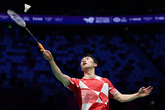 (SP)CHINA-XIAMEN-BADMINTON-SUDIRMAN CUP-CHINA'S HONGKONG VS ALGERIA (CN)