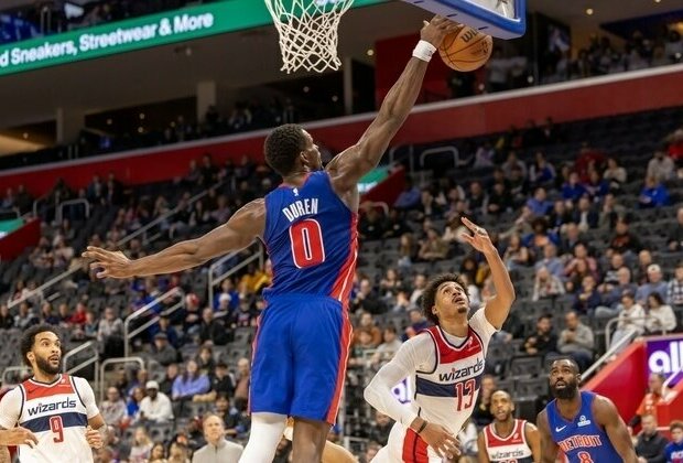 Cade Cunningham, red-hot Pistons rout Wizards